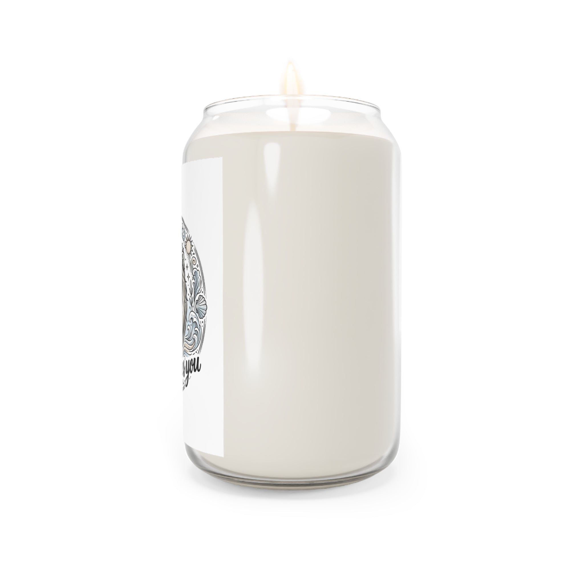 Scented Candle — 'Christ Loves You' Lion Soy Candle, 13.75 oz