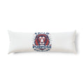 Lion Purpose Body Pillow — 'Faith Purpose Discipline' Inspirational Long Pillow