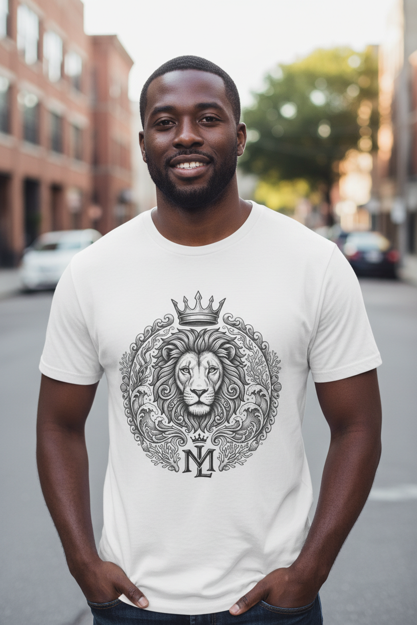 Lion Crest Tee Lifestyle